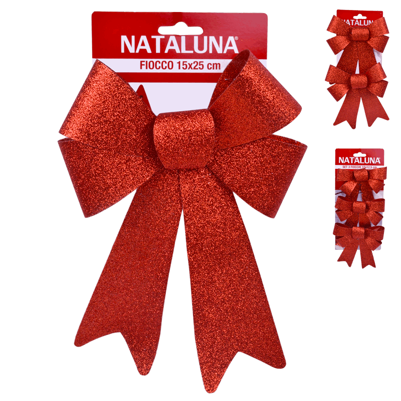 Decoração Natal Laço Vermelho