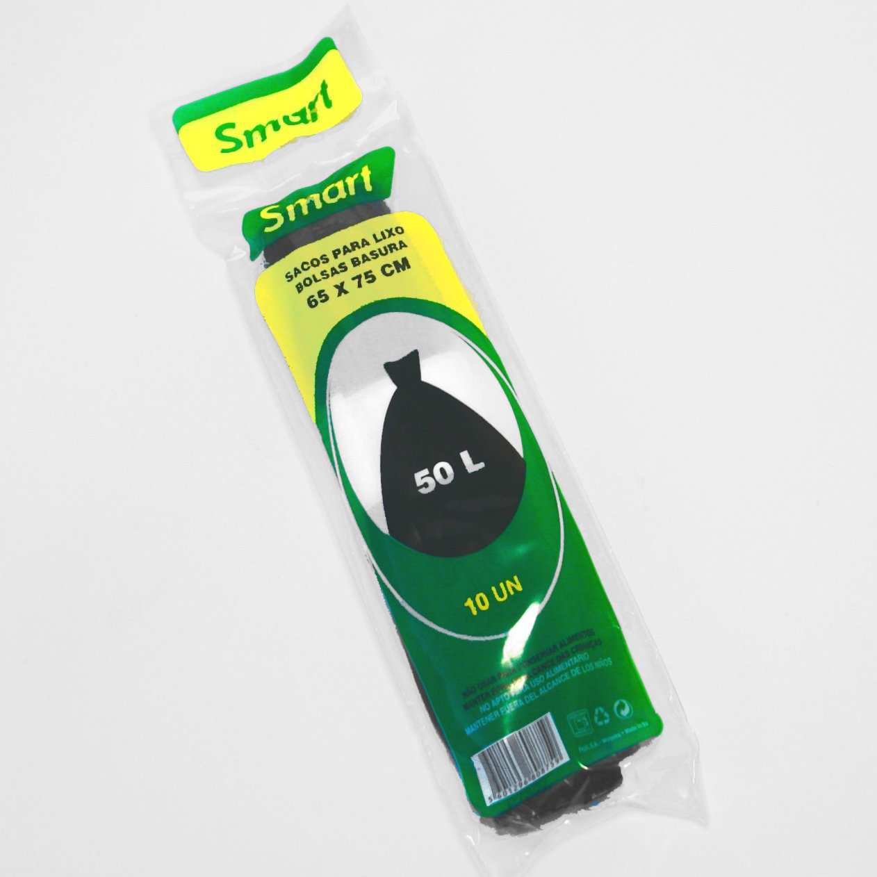 Saco Lixo 50 Litros Preto