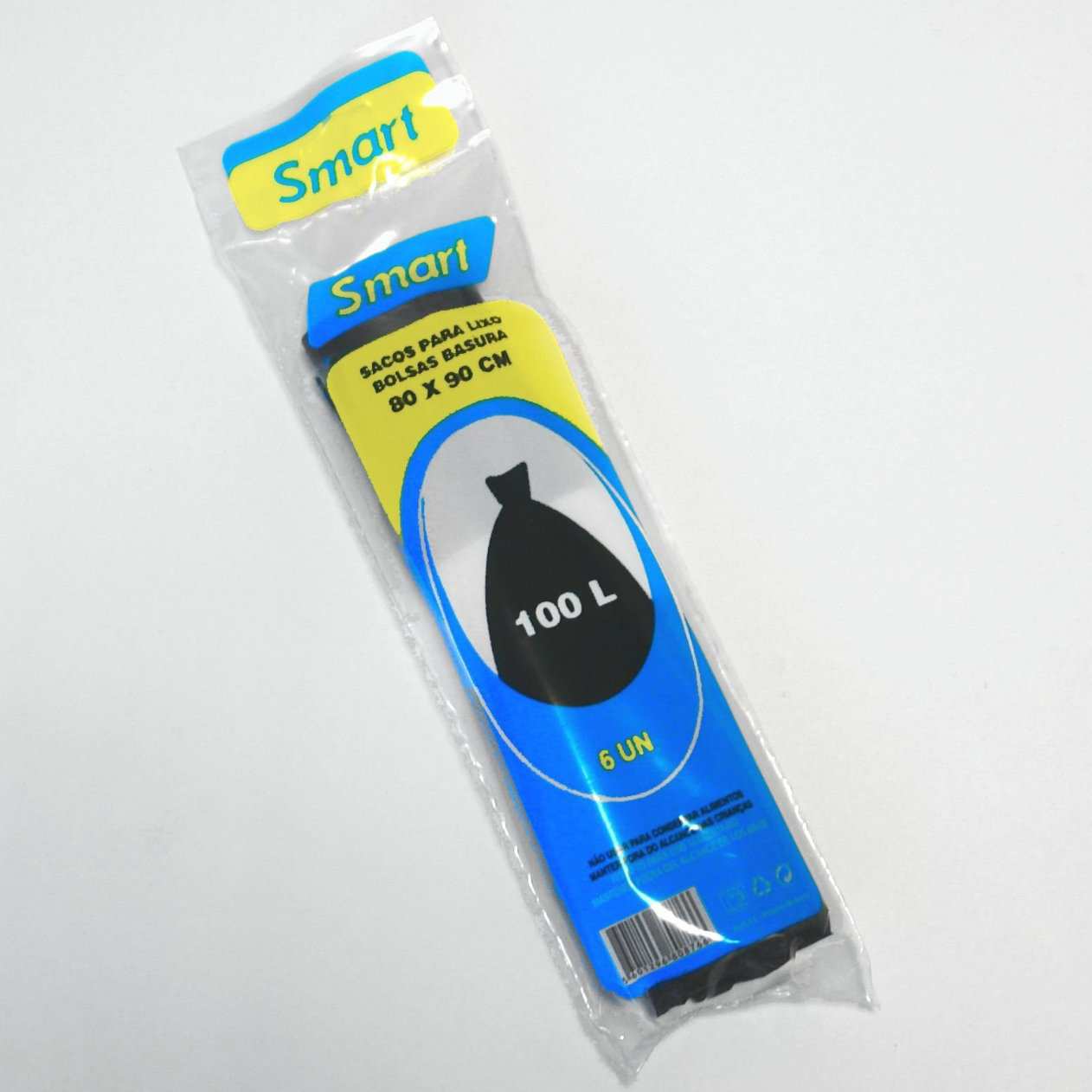 Saco Lixo 100 Litros Preto