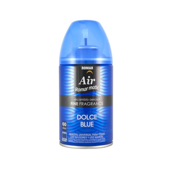 Amb. Spray Dolce Blue Recarga 250ml Romar