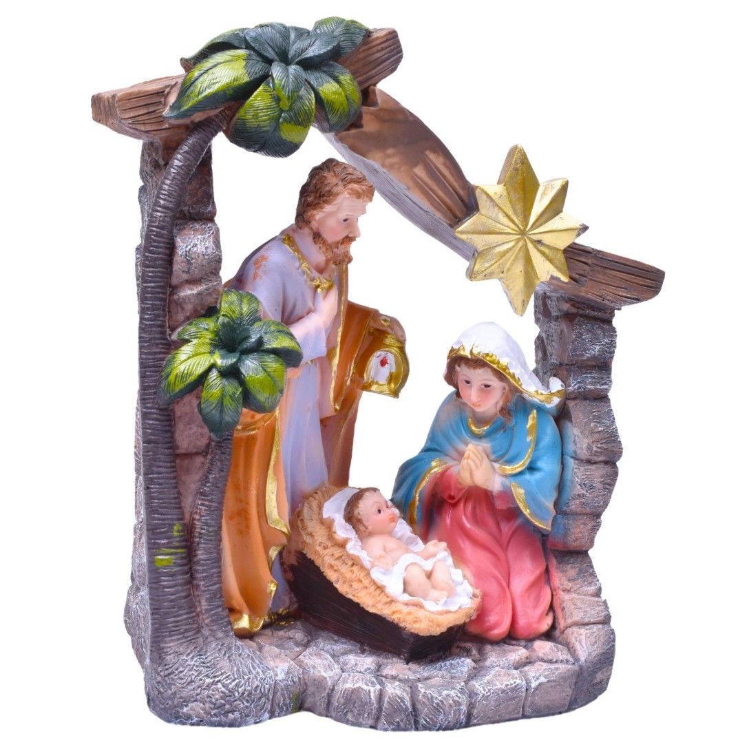 Decoração Natal Presepio 22 x 16 cm