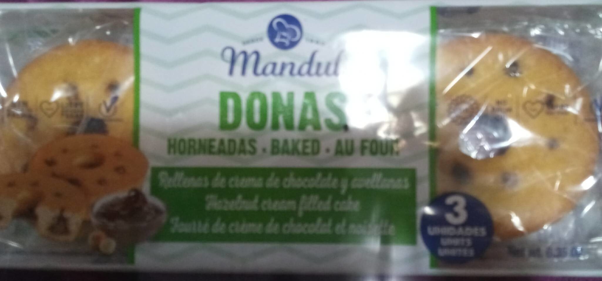 Donut Crochoc 180gr Mandul