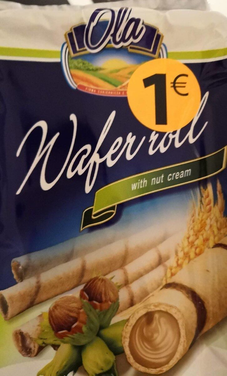 Tubitos Recheados Avelã 160 Gr Ola