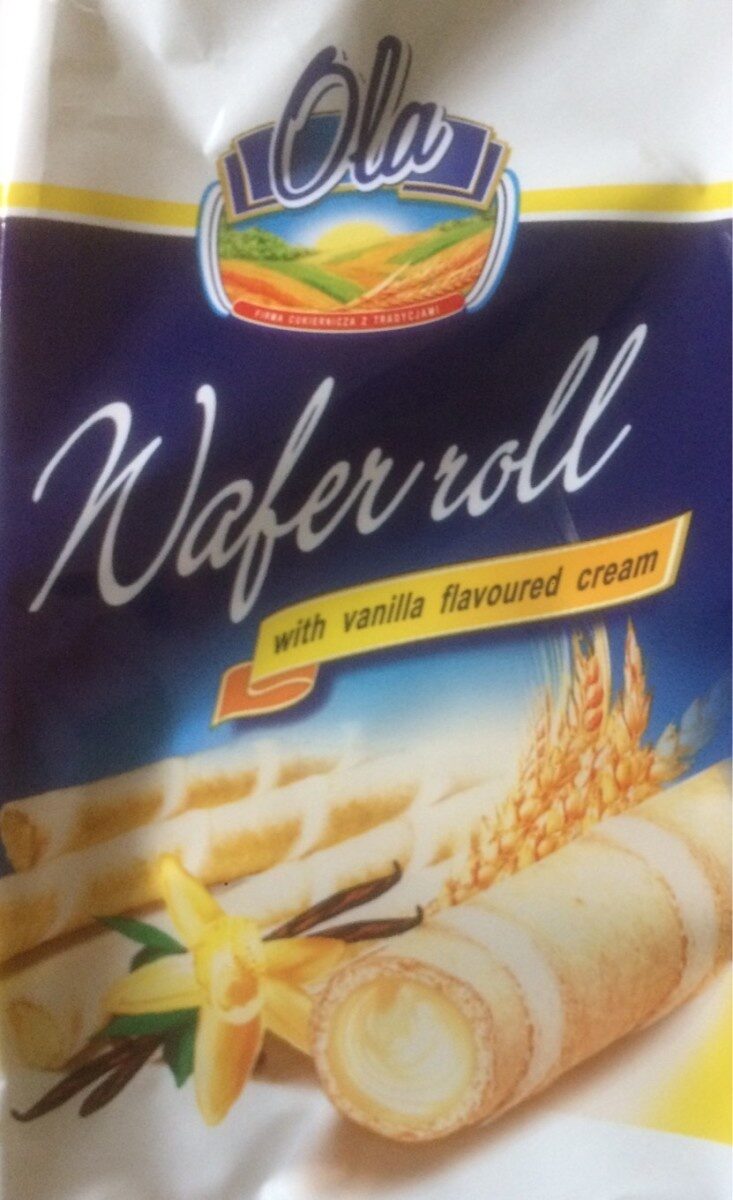 Tubitos Recheados Baunilha 160 Gr Ola