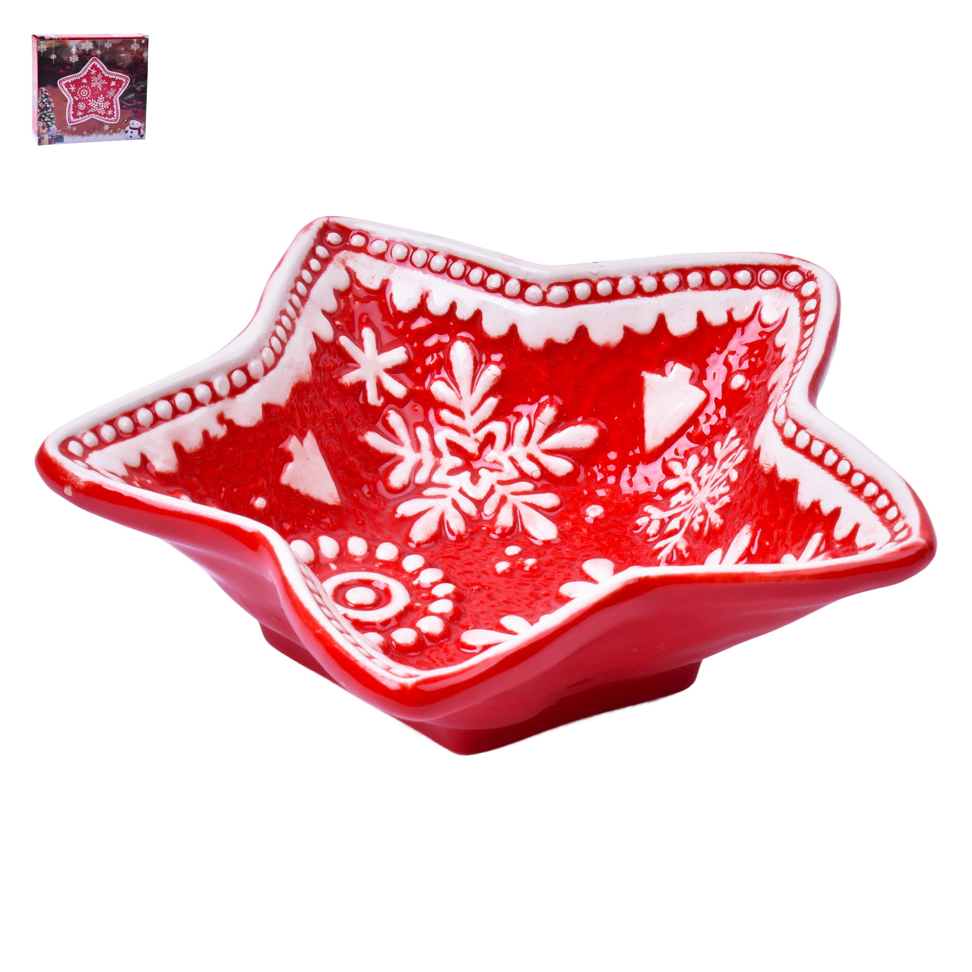 Prato Natal 17x16 x5 cm