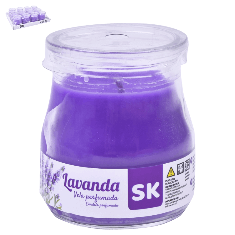 Vela Yogurte Perf. Lavanda SK