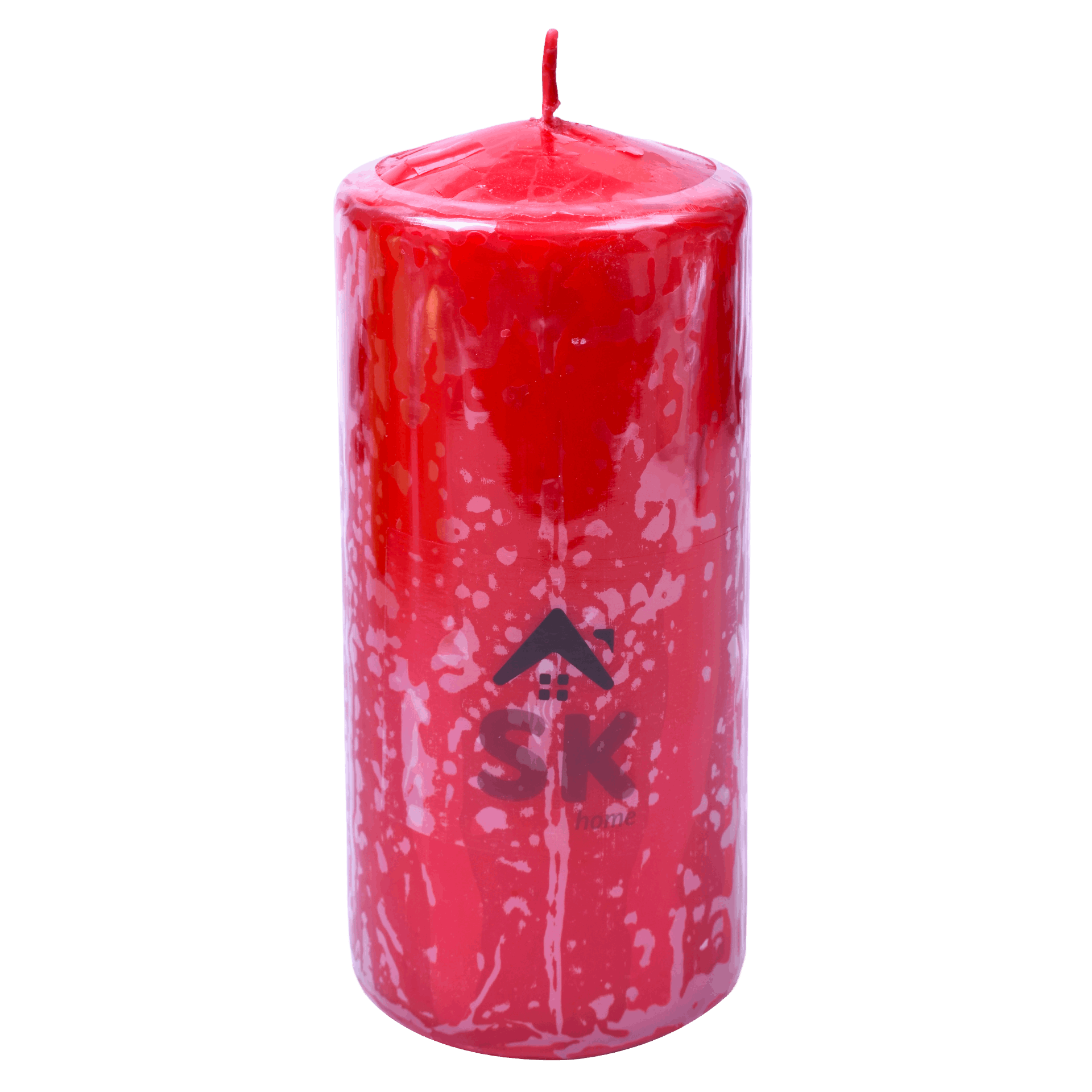 Vela Pillar Vermelha 7 x 15 cm