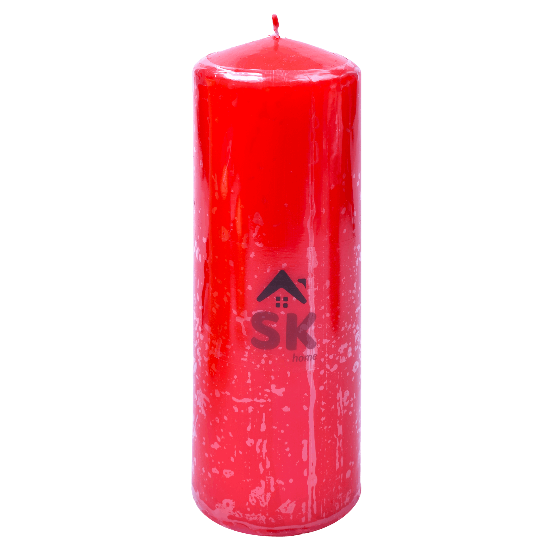 Vela Pillar Vermelha 7 x 20 cm