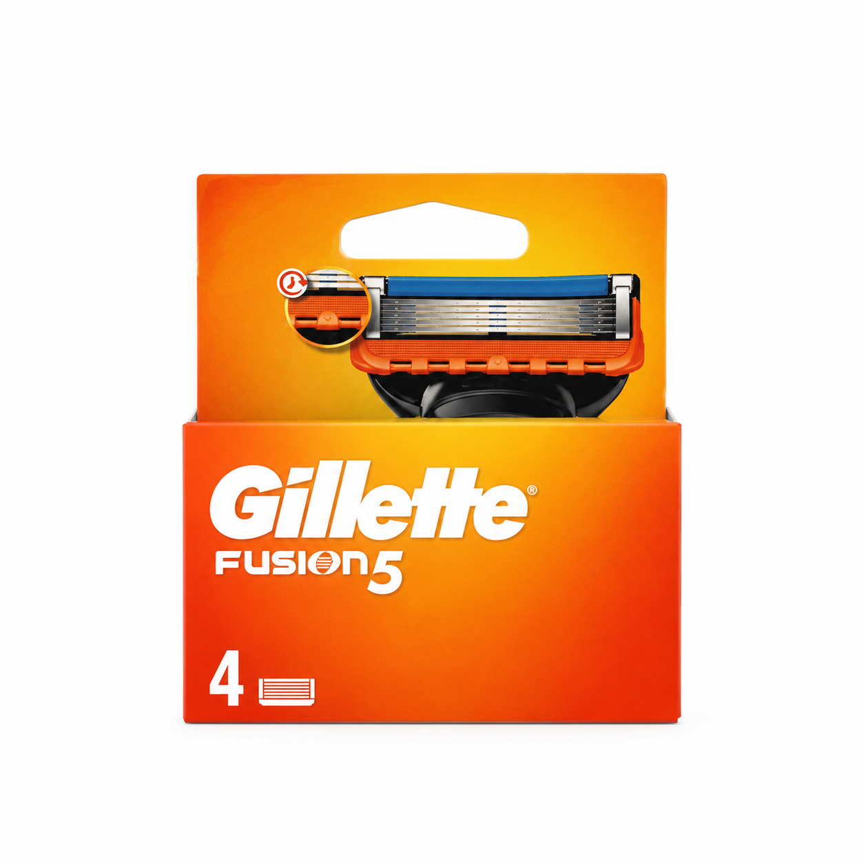 Gillette Fusion 5 Recarga 4 unid