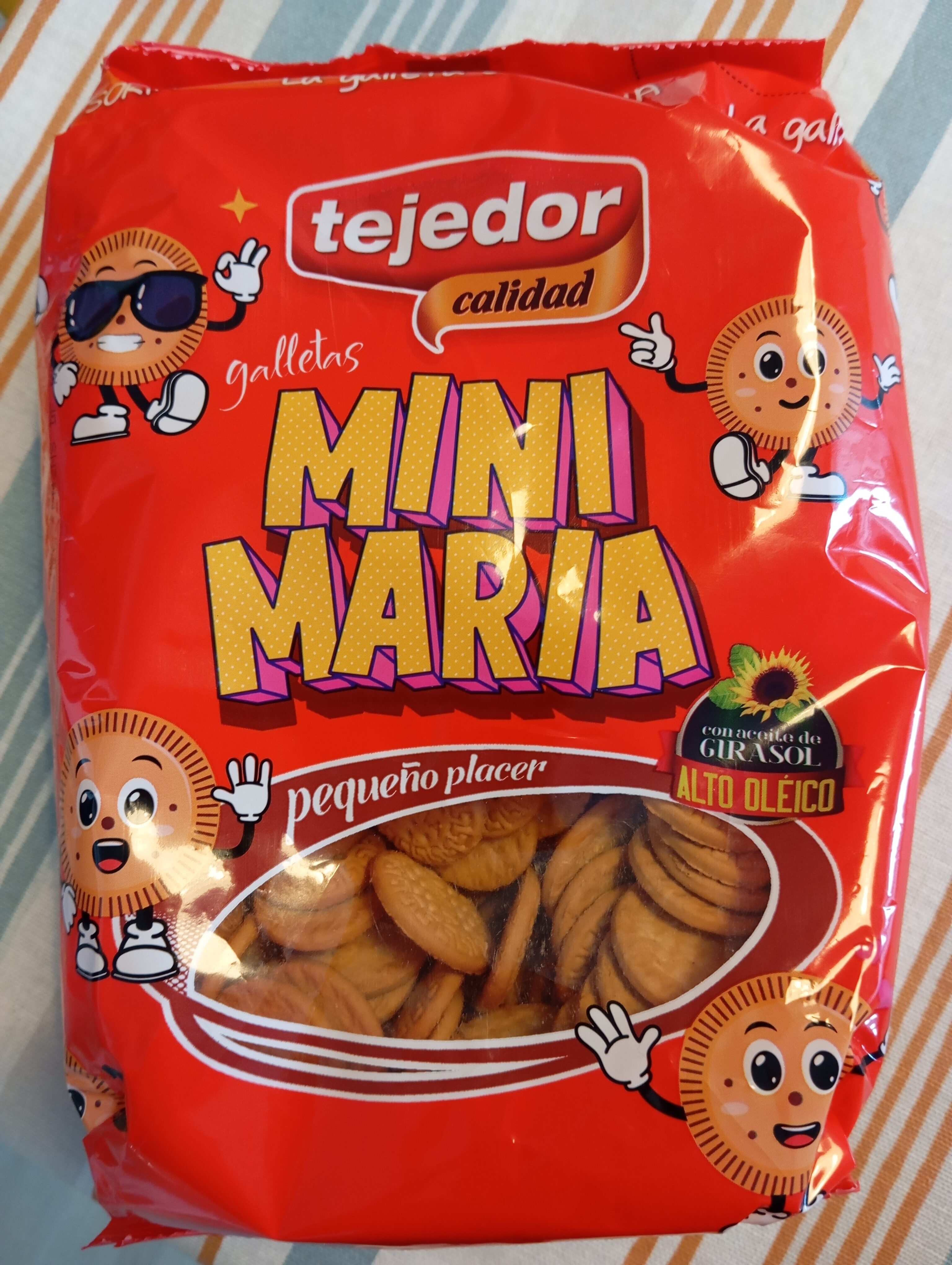 Tejedor Bolacha Mini Maria 325 gr