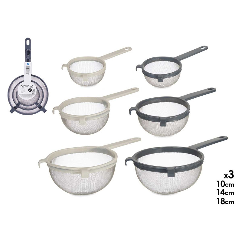 Coadores Plastico Pack 3