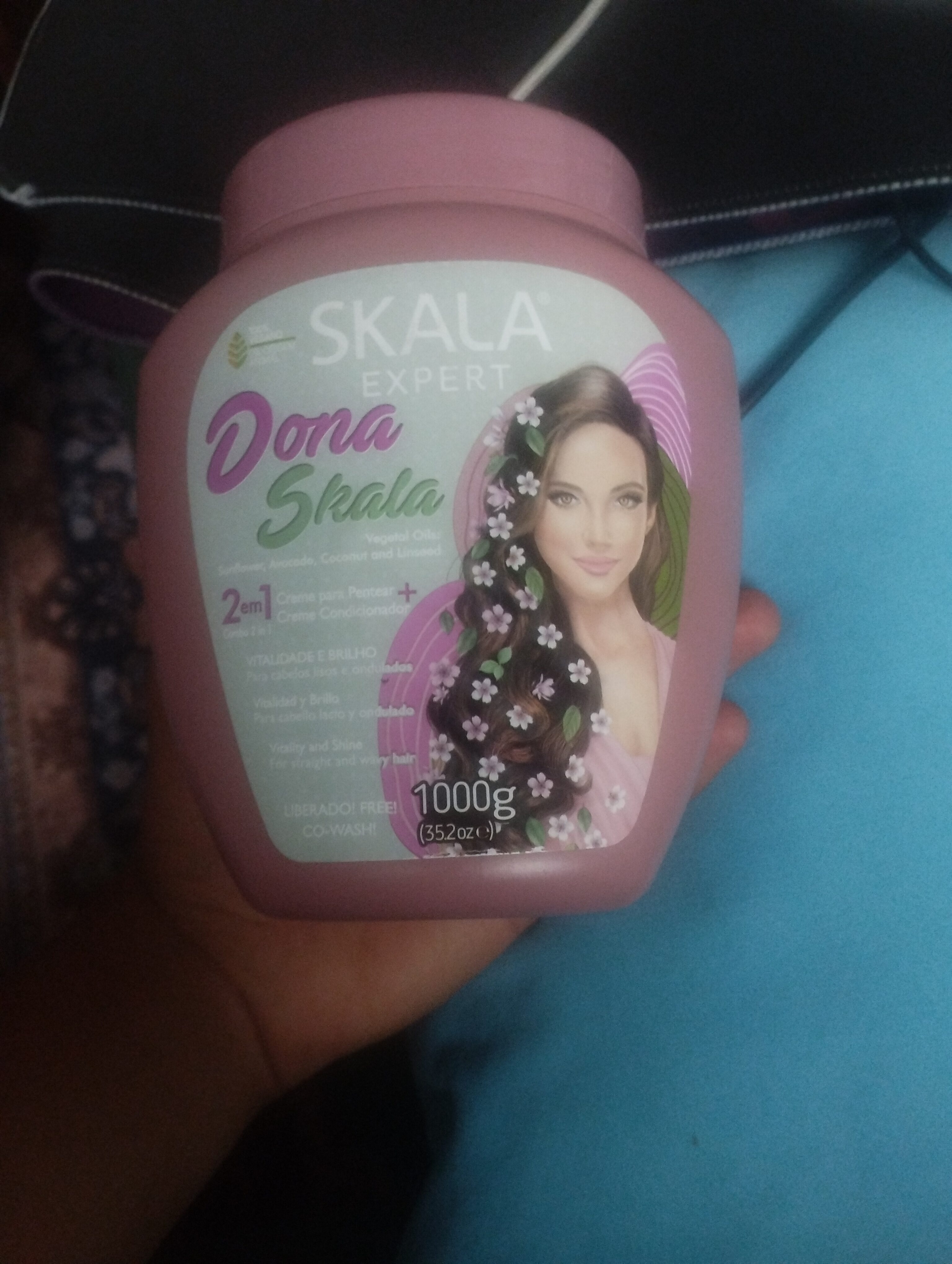 Skala Mascara Cabelo Dona Skala 1000 Gr