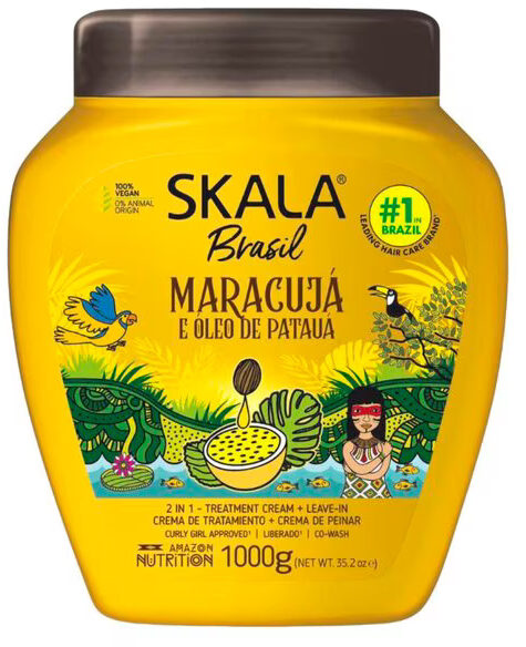 Skala Mascara Cabelo Maracujá 1000 Gr