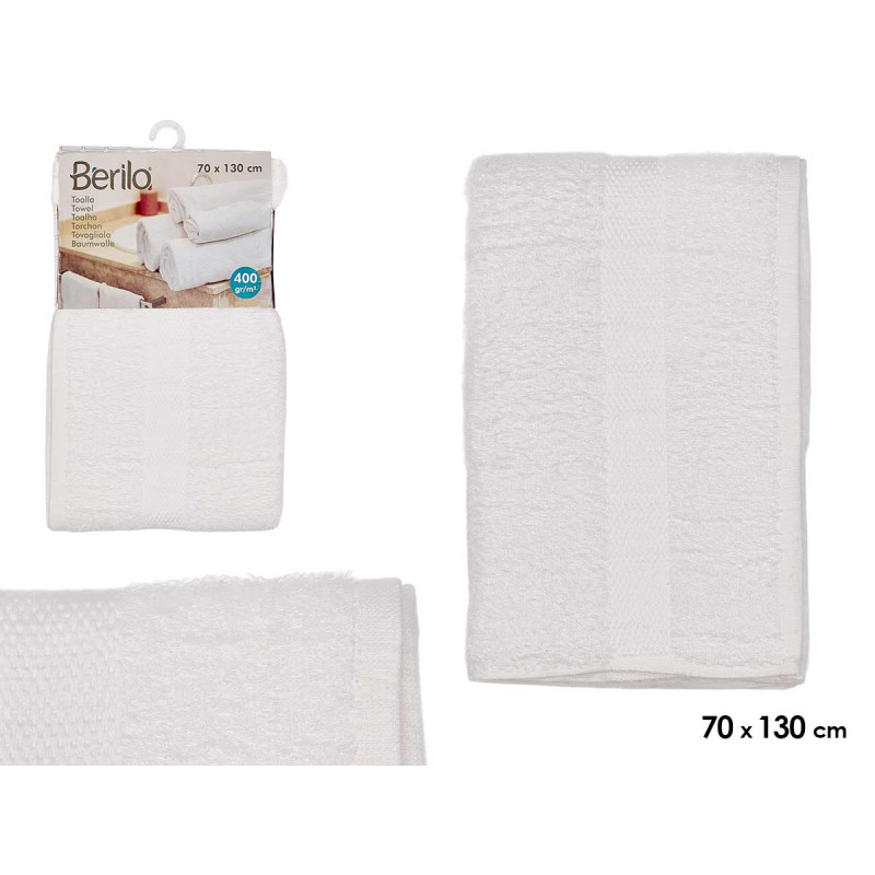 Toalha Banho 70 x 130 cm Branco