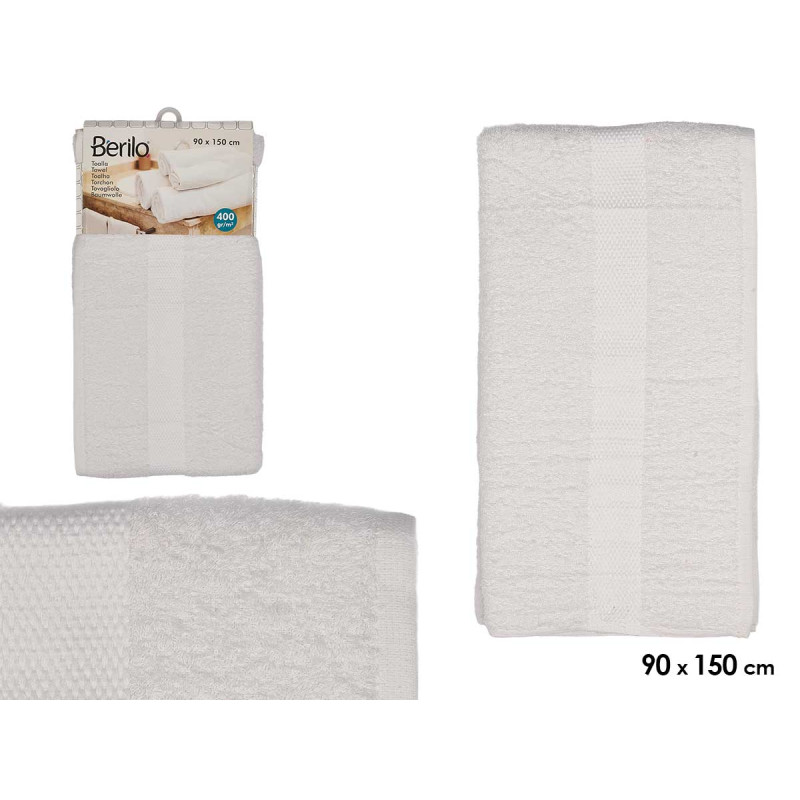 Toalha Banho 90 x 150 cm Branco