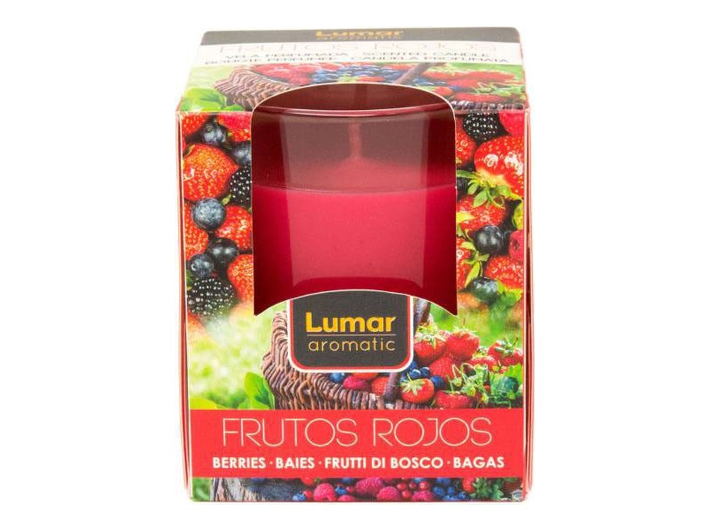 Lumar Vela Perf. Frutos Bosque 125 gr