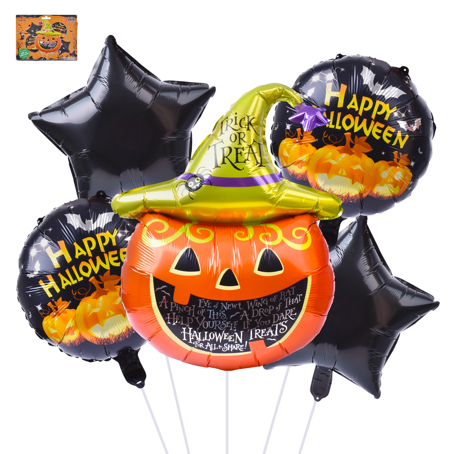 Balão Decorativo Halloween 5un