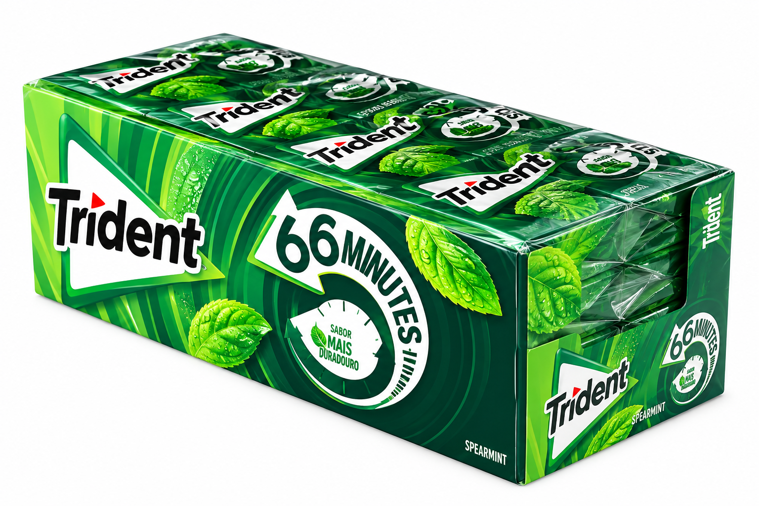 Trident 60 Minutos Spearmint 16 Uni