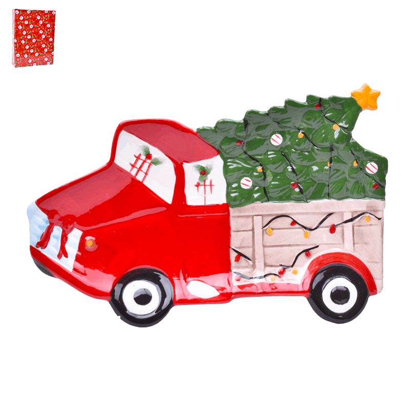 Natal Prato Carro Aperitivos