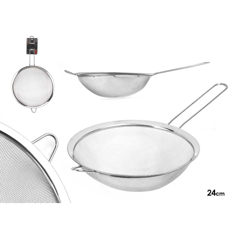 Coador Inox 24 cm