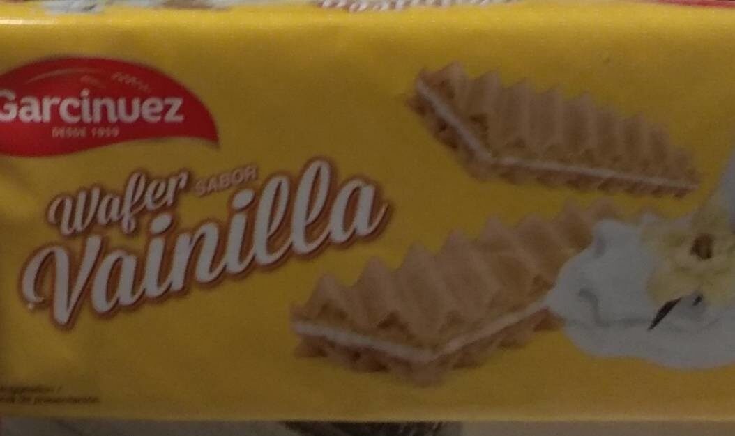 Garcinuez Wafer Baunilha 180 gr