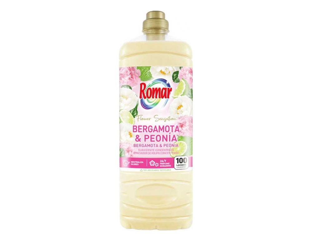 Romar Amaciador Bergamotto & Peonia 2 Lt