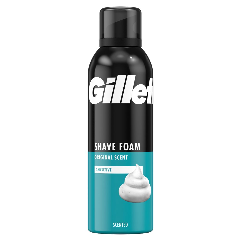 Espuma Barbear Sensitive 200Ml Gillette