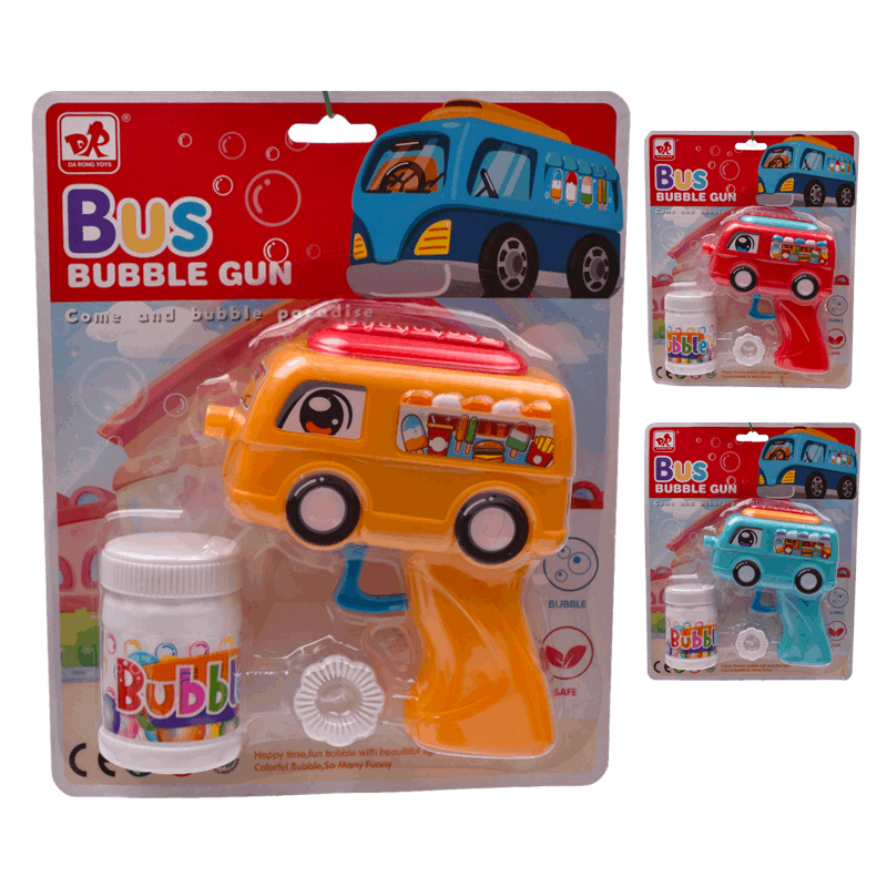 Pistola Sabão Bus Sk Toys