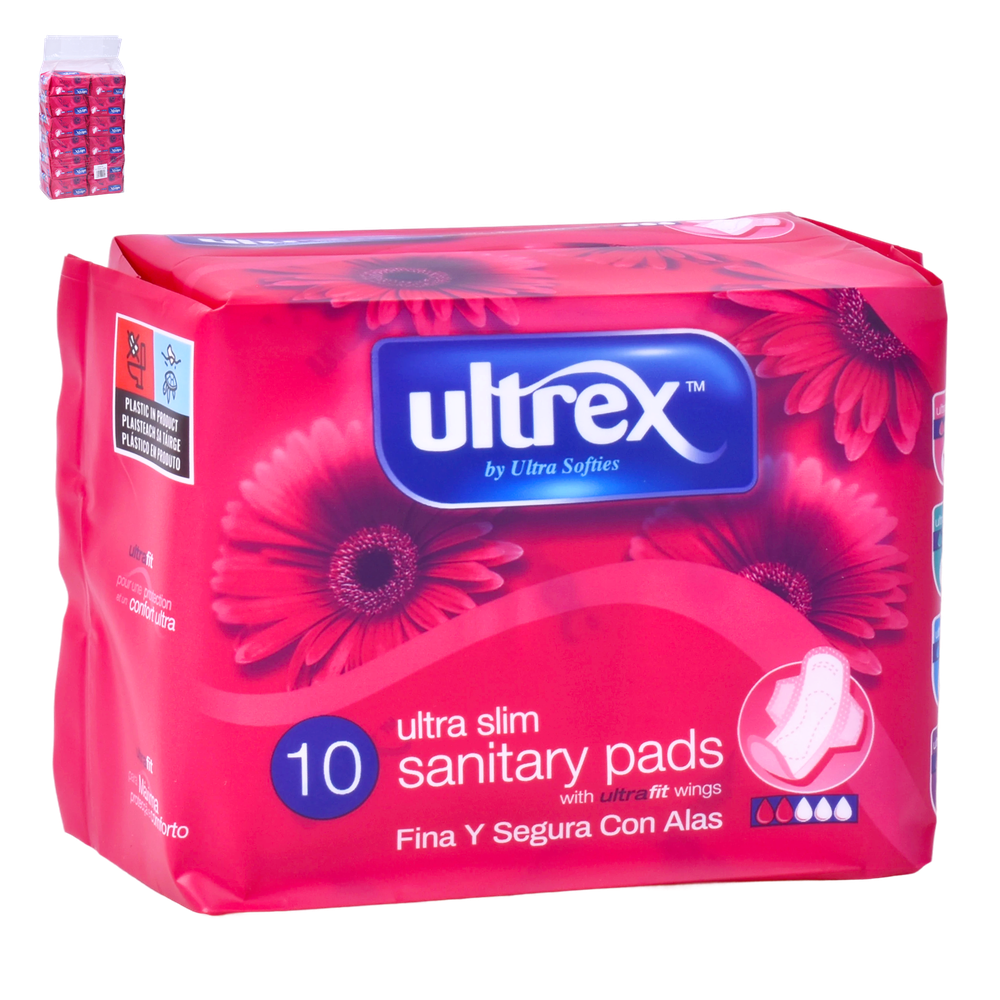 Pensos Higienicos Ultra Slin 10 uni - Ultrex