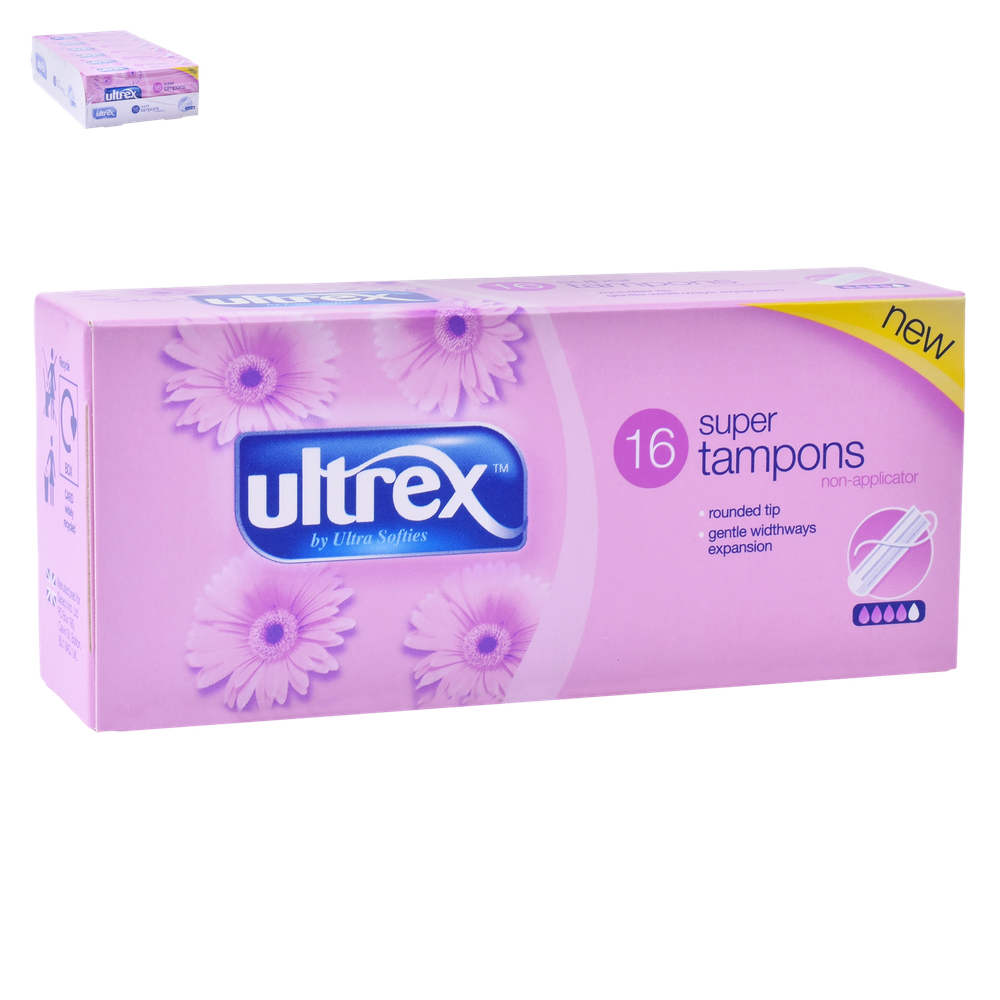 Ultrex Tampões Super 16 unid