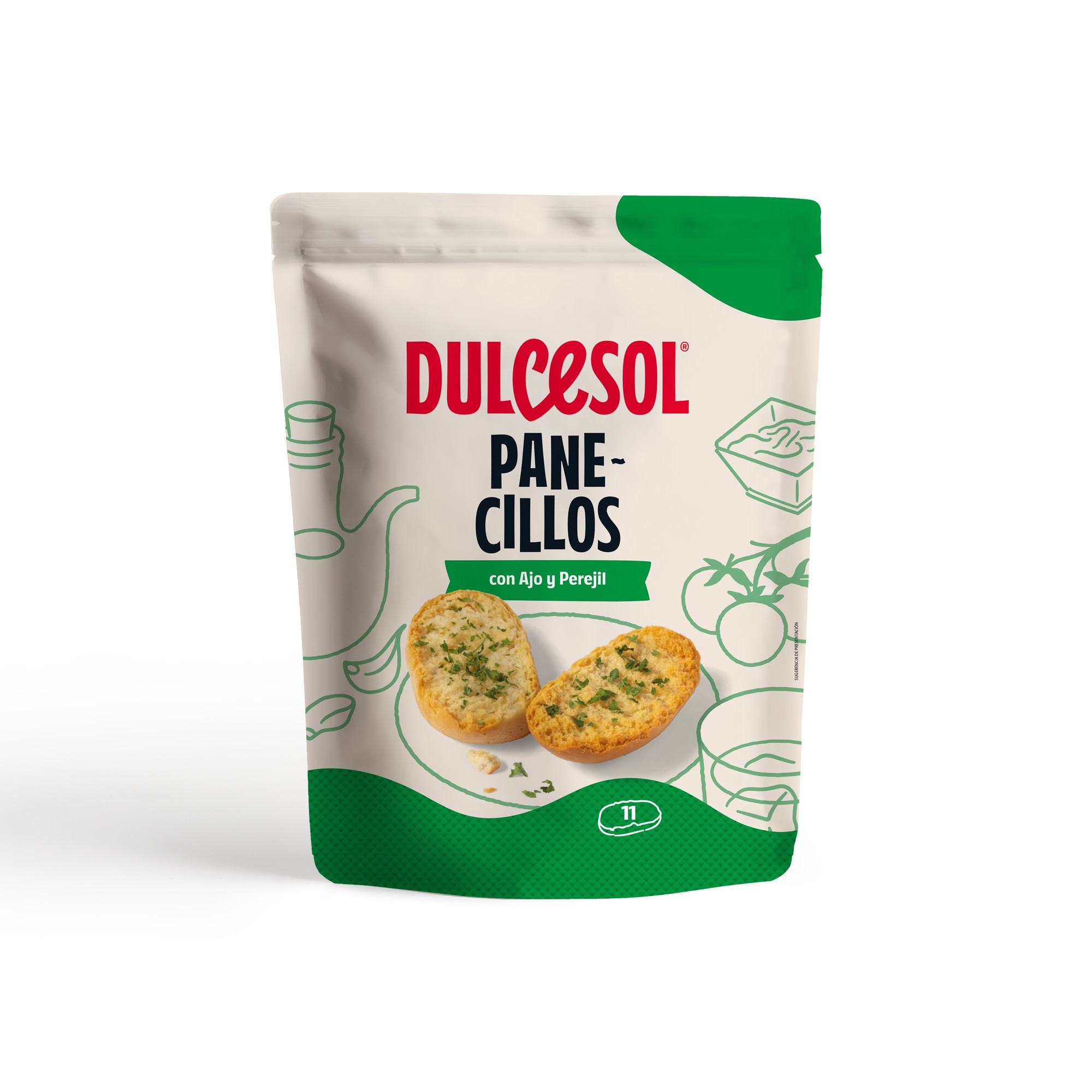 Pão de Alho 160gr Dulcesol