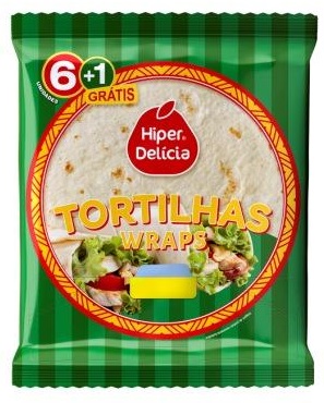 Hiper Delícia Tortilha 25 cm 7 unid