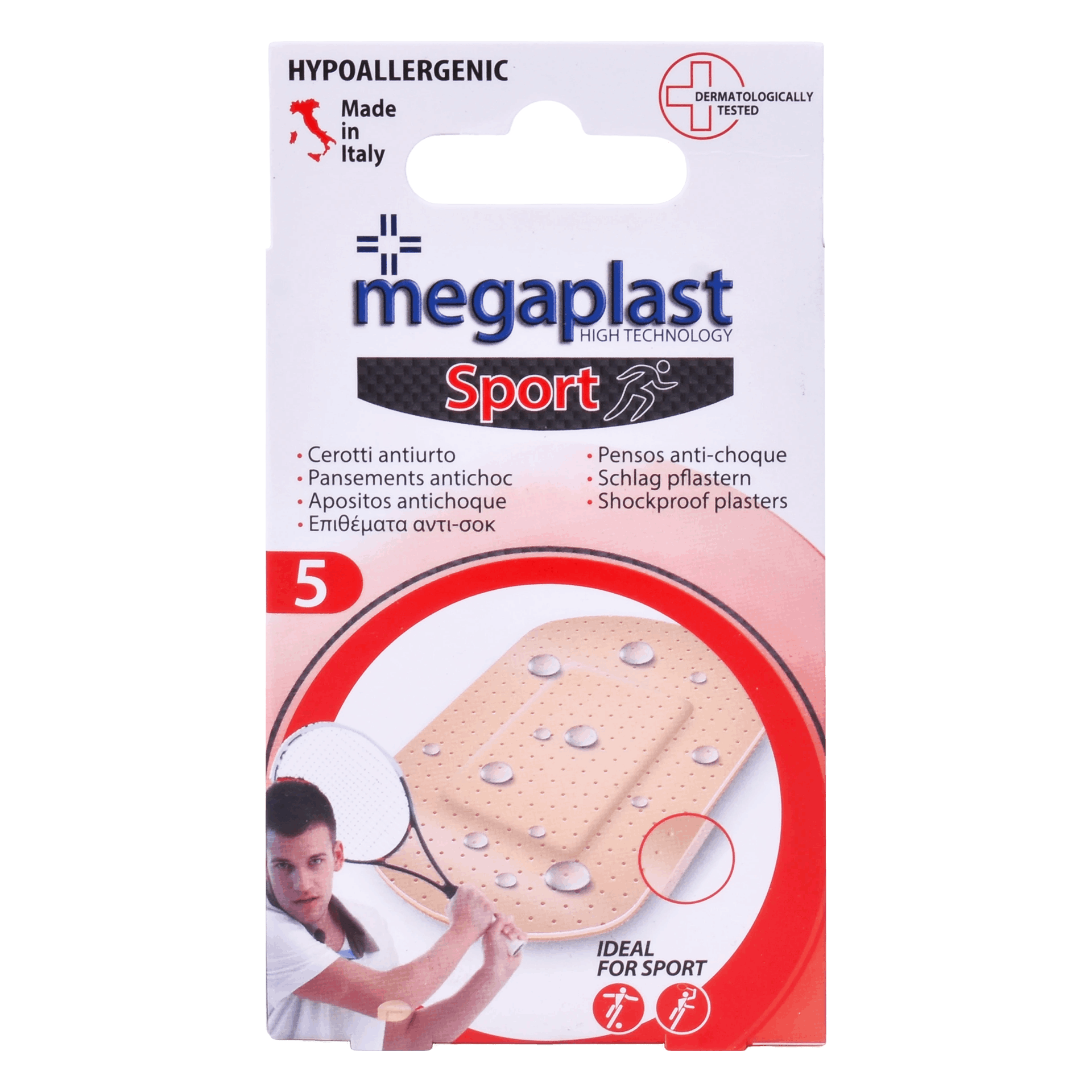 Megaplast Pensos Anti-Choque 5 unid