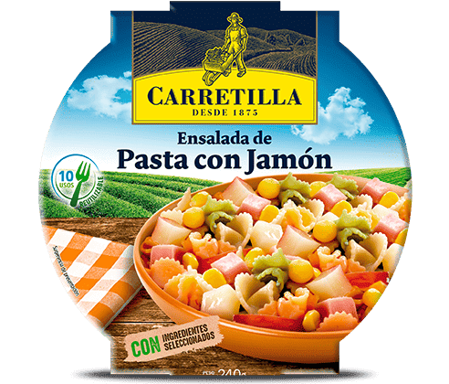 Carretilla Sal. Massa C/Presunto 240gr