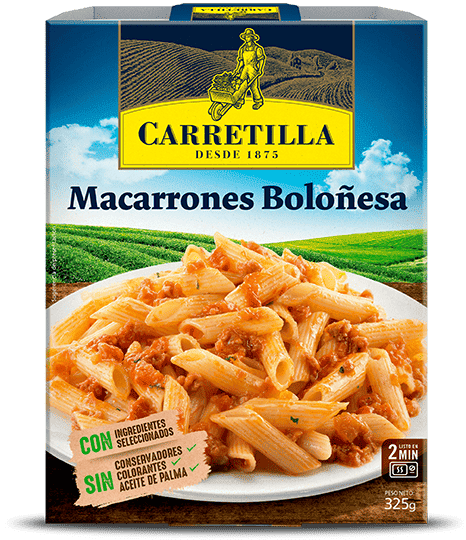 Carretilla Macarrão Bolonhesa 325gr