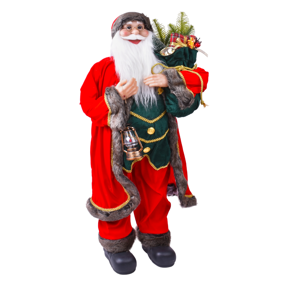 Decoração Pai Natal 90cm