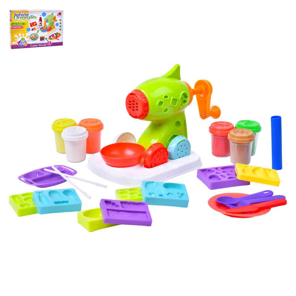 Brinquedo Plasticinas + Moldes