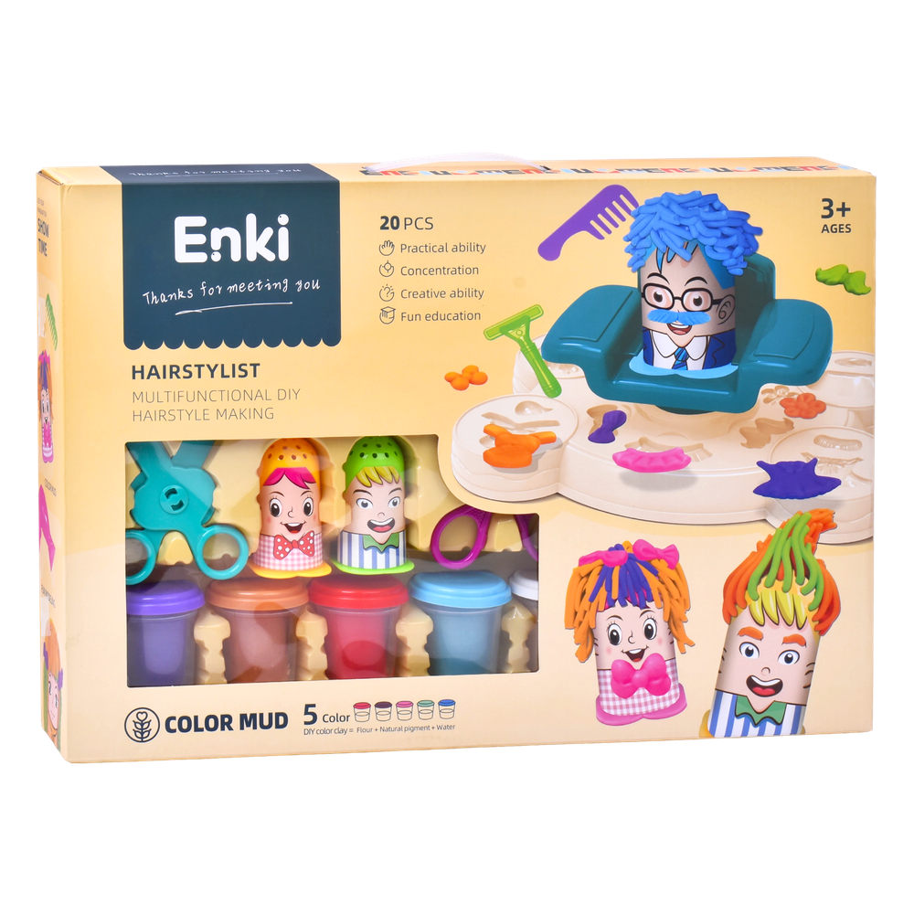Brinquedo Plasticinas + Moldes