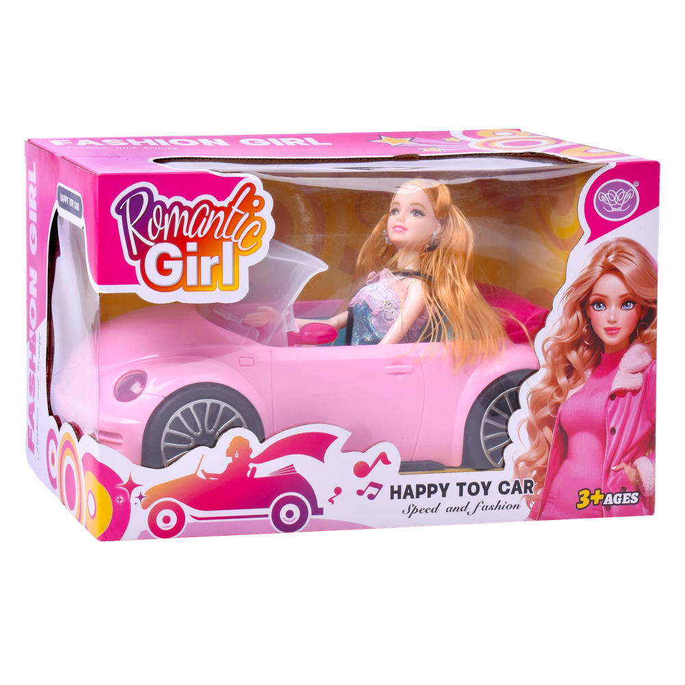 Brinquedo Carro C/ Boneca