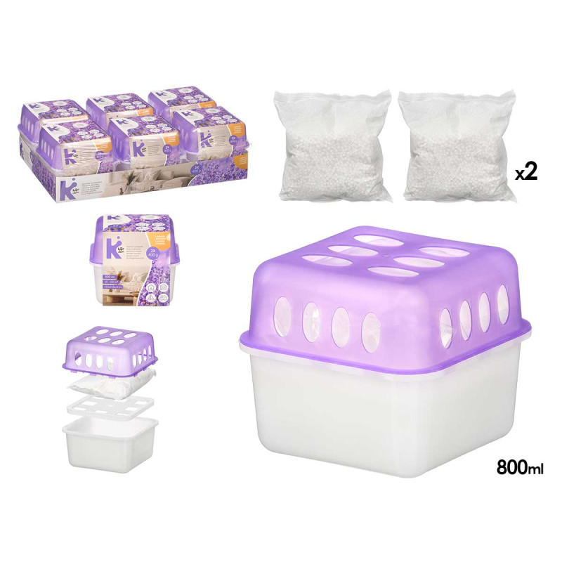 Absorve Humidade Lavanda 2x400gr