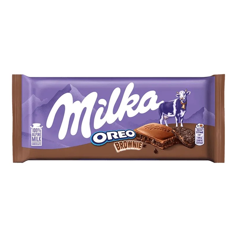 Milka Chocolate Oreo Brownie 100gr