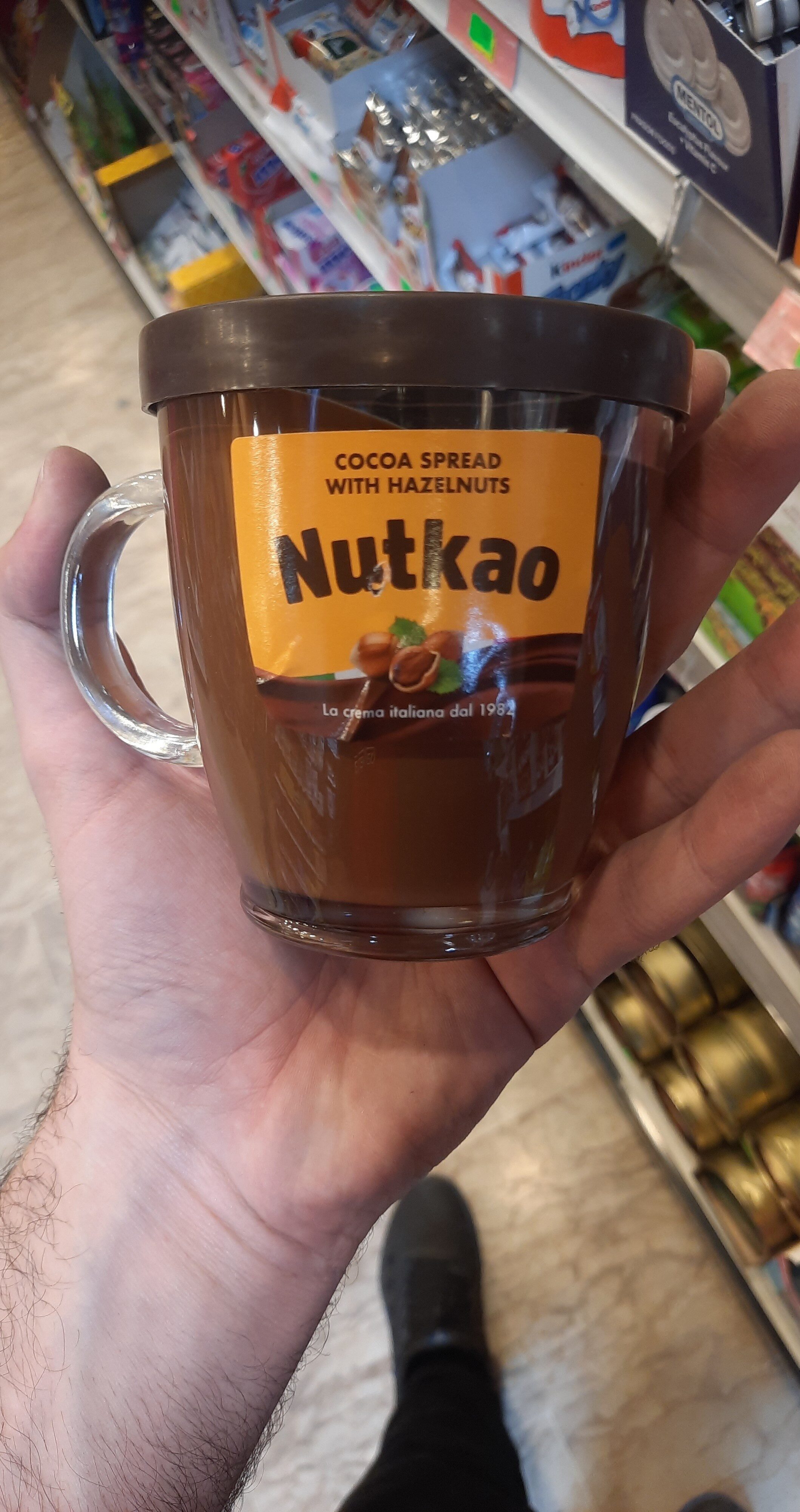 Nutkao Creme Barrar Cacau Caneca 300 Gr
