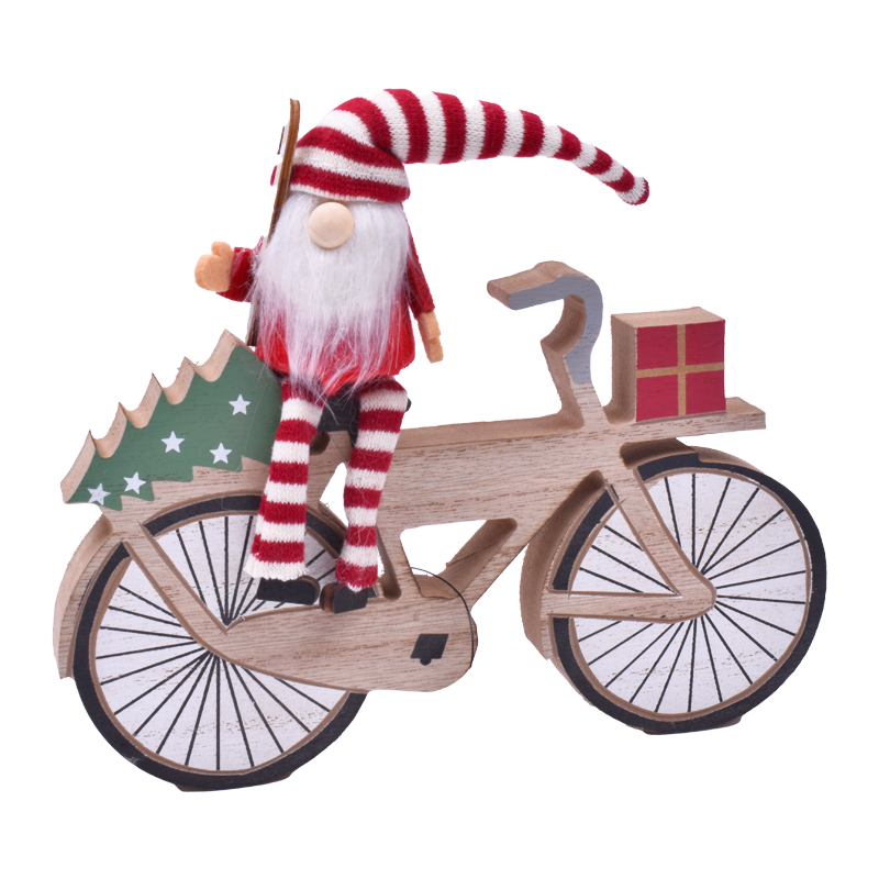 Decoração Natal Bicicleta 21 x 21 cm