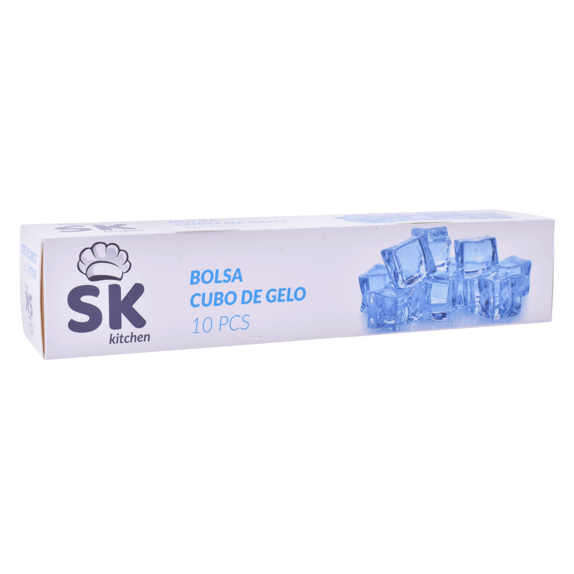 Saco Cubos Gelo 10 unid