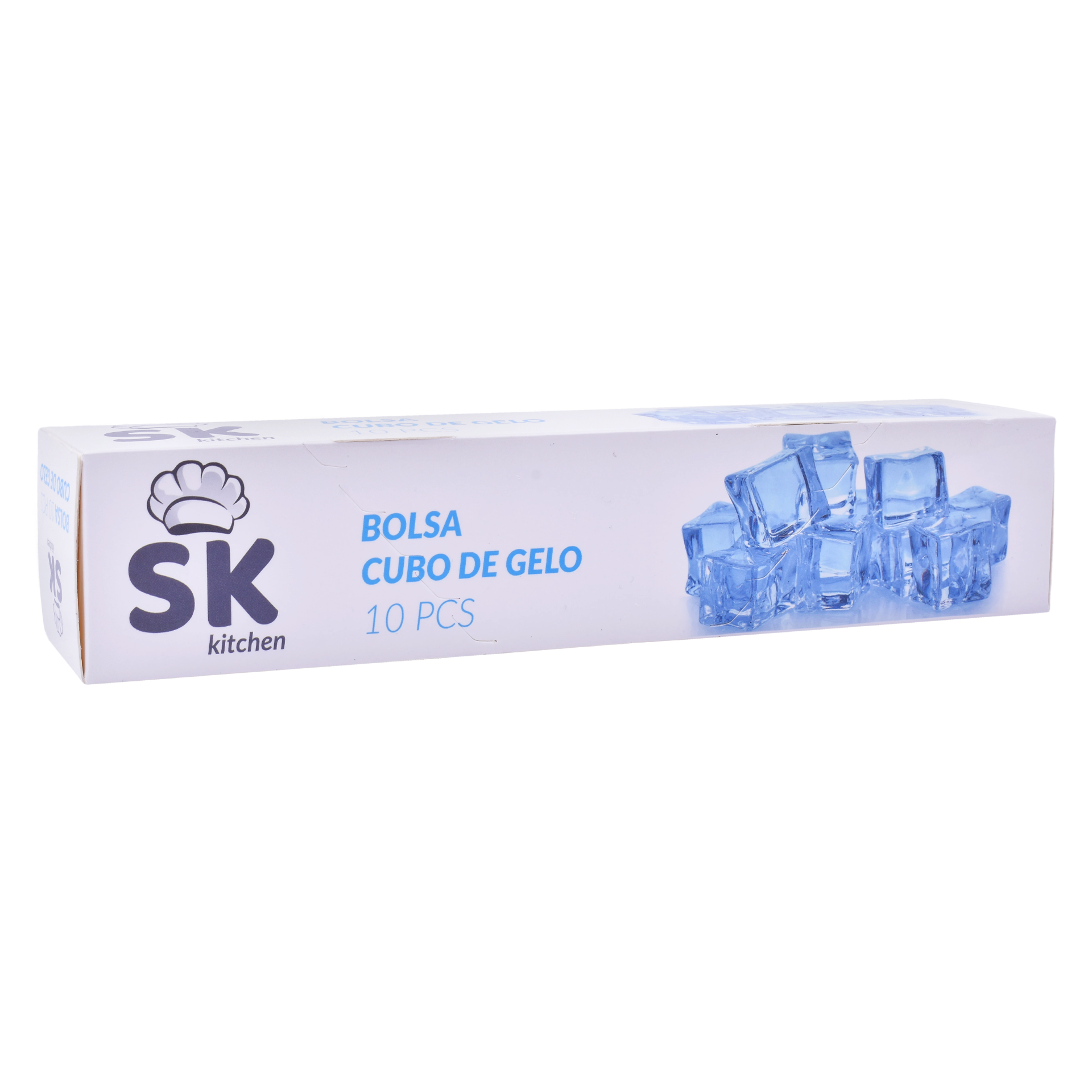 Saco Cubos Gelo 10 unid