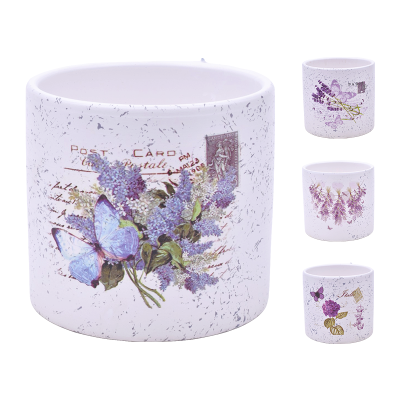 Garden Vaso Decorado 11,5 x 10,5 cm