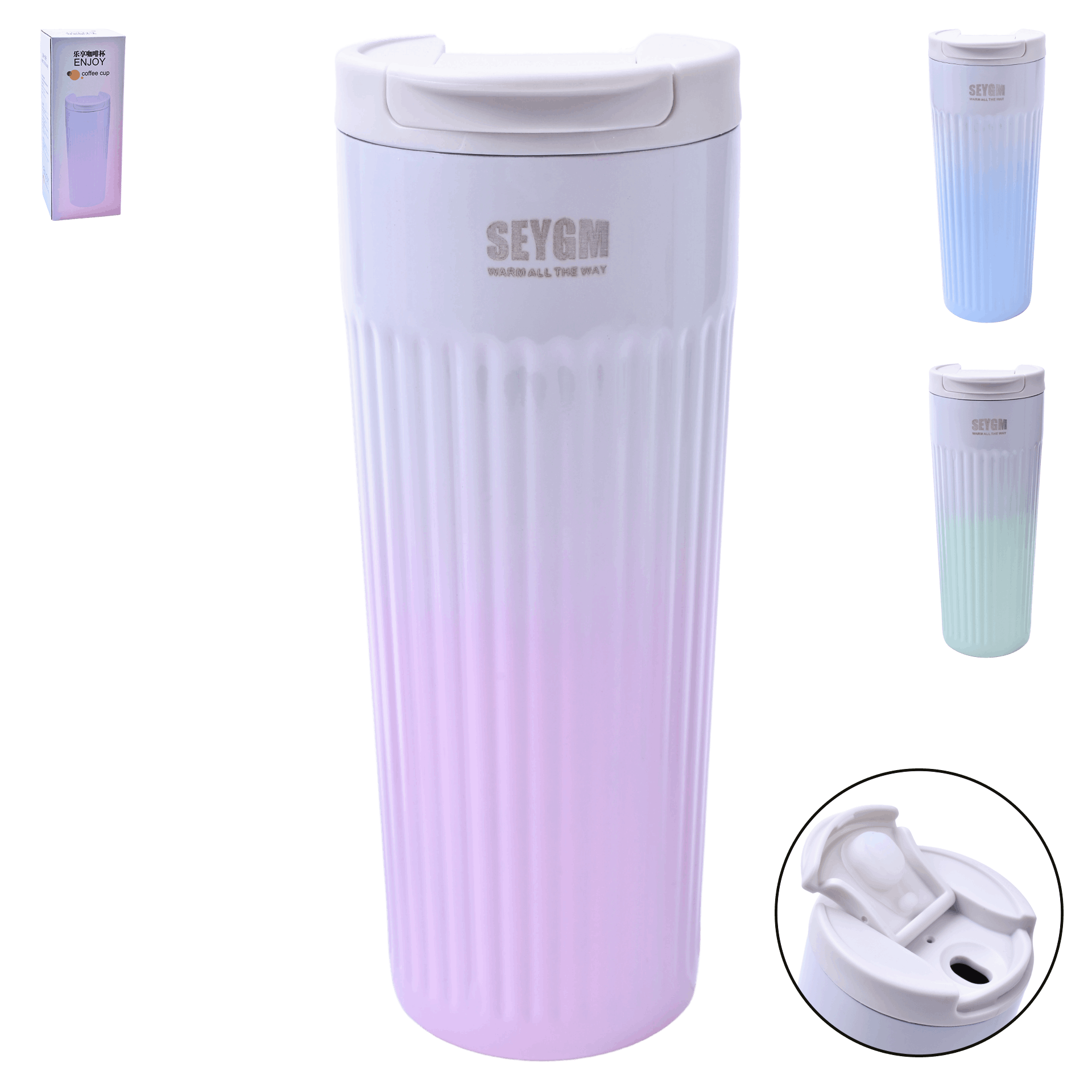 Copo Termico C/Tampa 500 ml