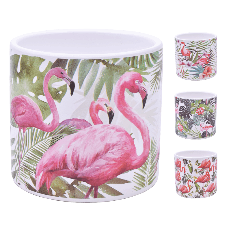 Garden Vaso Decorado 11,5 x 10,5 cm