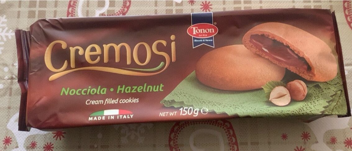 Cremosi Bolacha Recheada Avelã 150gr