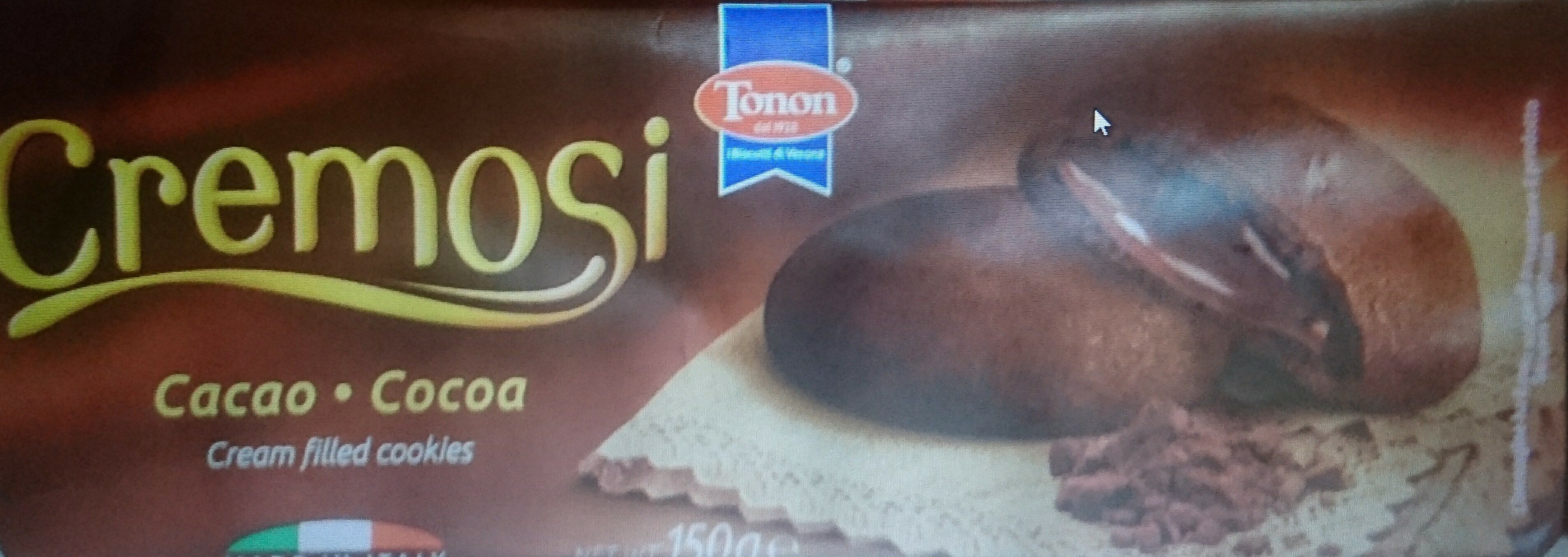 Cremosi Bolacha Recheada Cacau 150gr